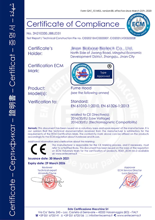 CE-Fume Hood